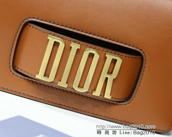 DIOR迪奧 原單精品 DIOR牛皮翻蓋式手提包 可手提肩背斜挎  zdo1385